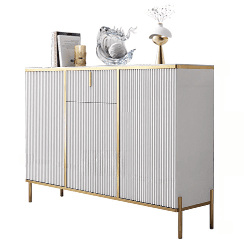 Ground Independent Sideboard for Parlor with Appliance Storage and Worktop in a Modern Style - image 12