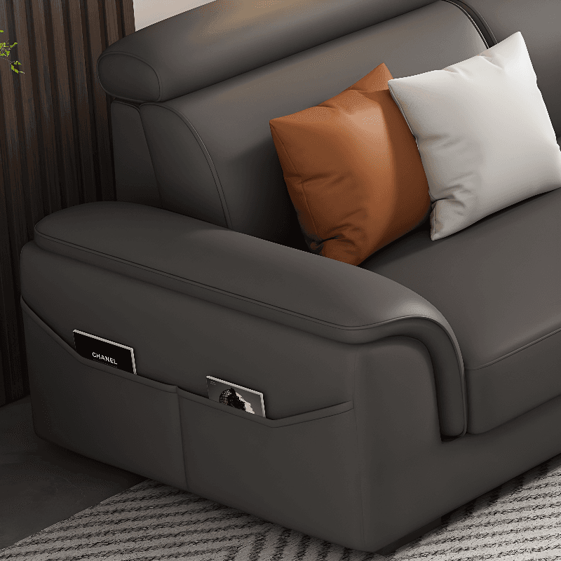 L-Shape/Straight Left/Horizontal Sofa Recliner/Sofa Couch with Pine Wood Frame - image 9