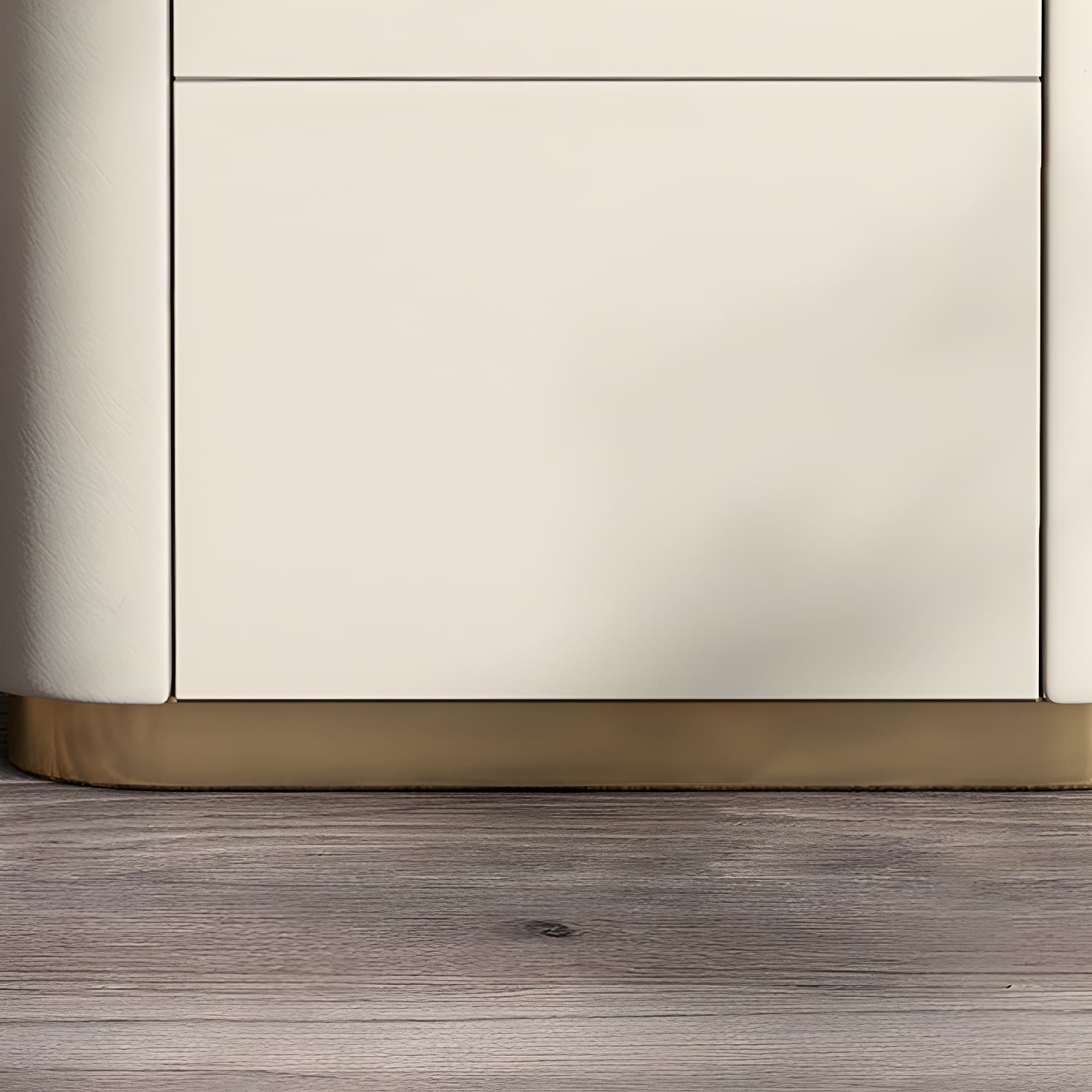 Contemporary Stone Top 1-Drawer, 1 Shelf Nightstand 21.65" Tall Nightstand - image 12