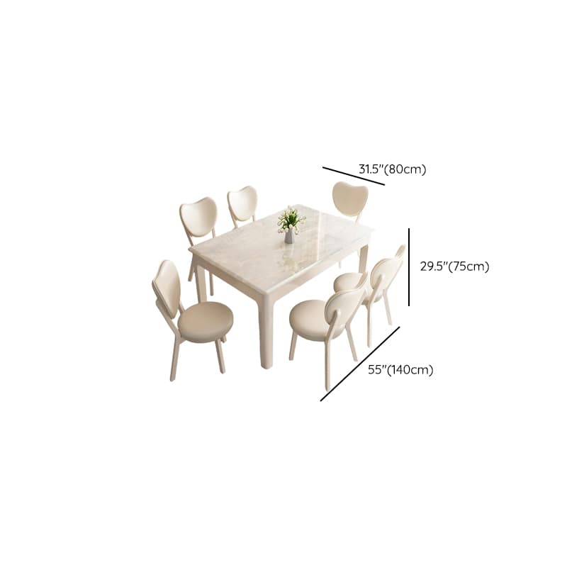 Modern Simple Style Dining Table Set - image 8