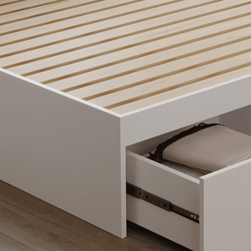 Solid Color Storage Included with 2 Drawers for Bedroom - image 4