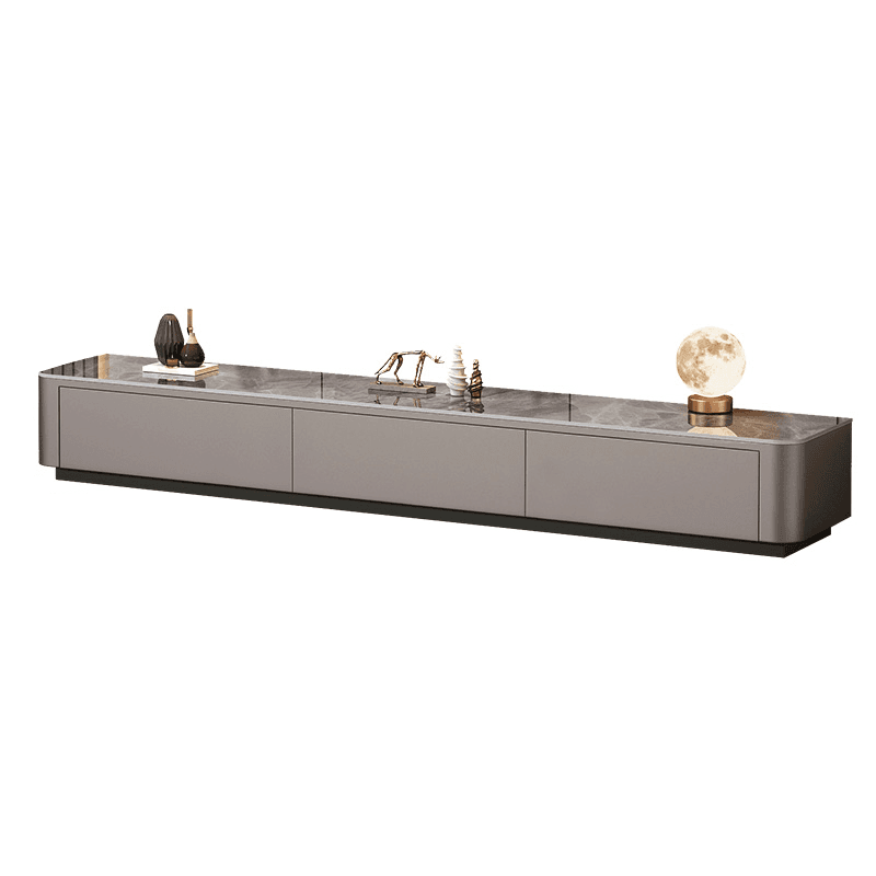 Deco Stone Rectangular TV Stand with Enclosed Storage & 4-Drawer/3 Drawers Parlor - image 3