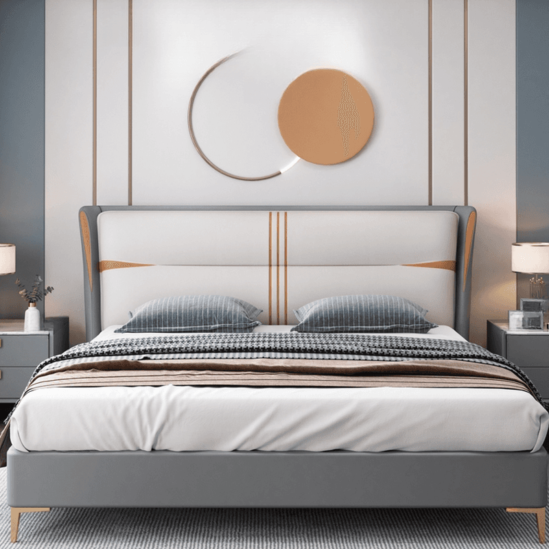 Simple Full(54"W x 75"L) Free-standing Standard Panel No Distressing With Legs in Wood/ Upholstery and Sponge - image 10