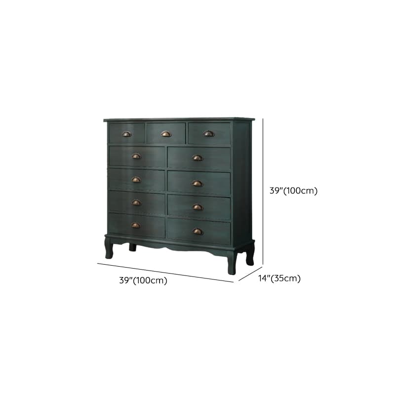 Retro Parlor Standalone Accent Chest with Reclaimed Wood - image 25