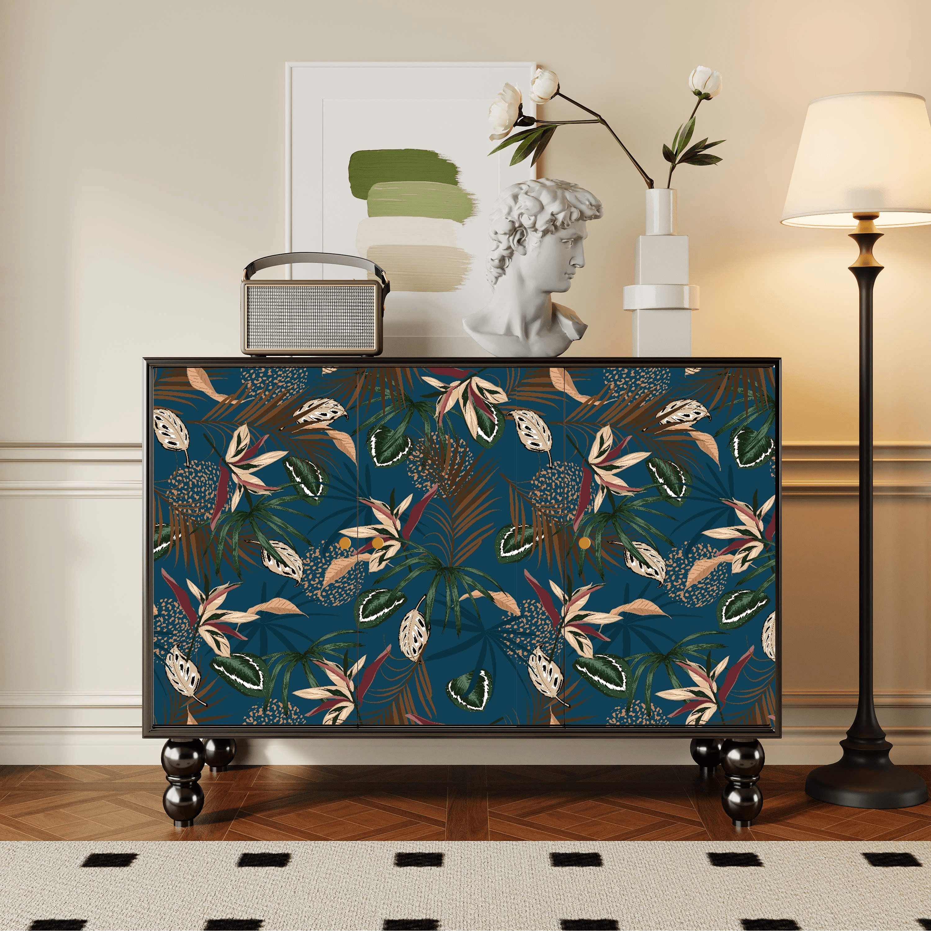 Parlor Detached Sideboard with Six Internal Shelves and Benchtop - image 15