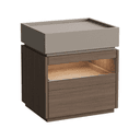 Color Khaki/Walnut