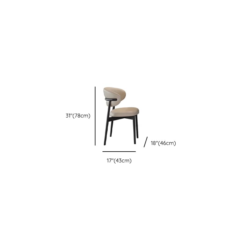 Dining Table Set with Rectangular Slate Stone Top and Two-sided Pedestal, Featuring Padded Chair with Back, 5-piece in White - image 10