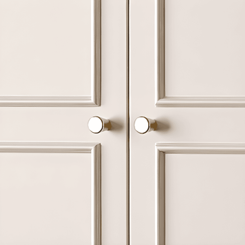 Chalk Casual Wooden Independent Almirah with Soft Close Drawer, Soft Close Door, and Interior Shelves - image 5