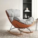 Color Orange Houndstooth