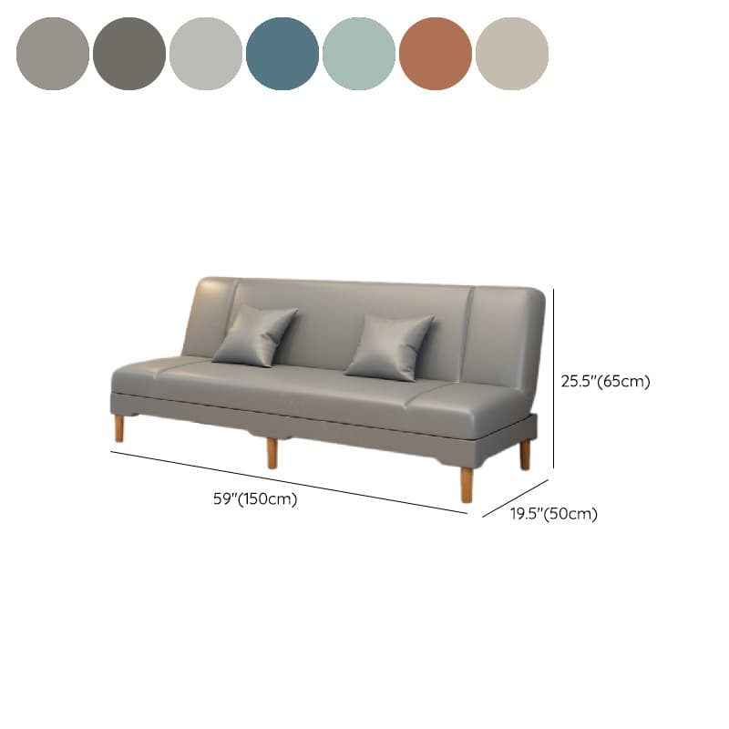 Modern Simple Style Dove Grey/Blue/Green Fold Away Convertible Sofa Living Spaces - image 28