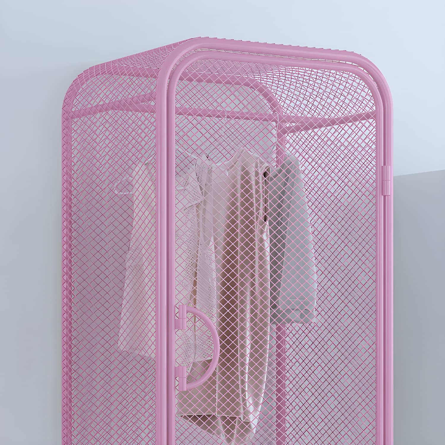 Contemporary Wardrobe Closet Metal Wardrobe Cabinet for Bedroom - image 18