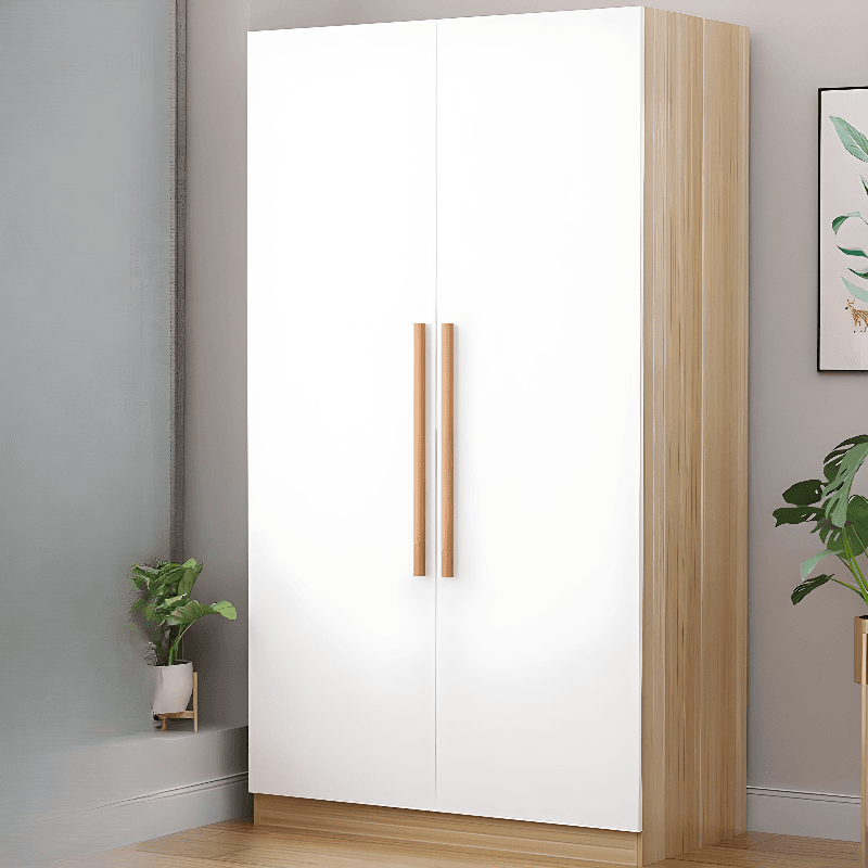 Modern Timber Detached Wardrobe with Soft Close Drawer, Soft Close Door, Interior Shelves & Clothing Rod - image 4