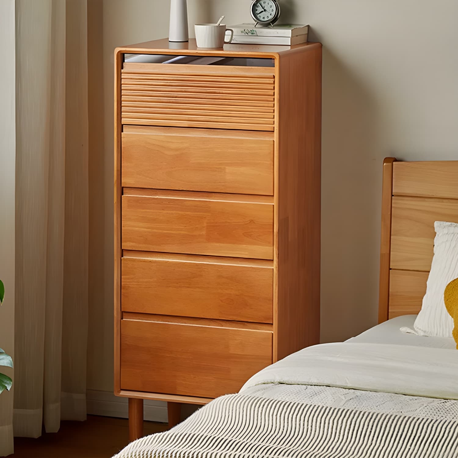 Cabinetry Concept Modern Wood Dresser with Drawers in Narrow Width - image 15