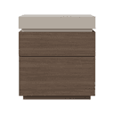 Color Beige/Walnut