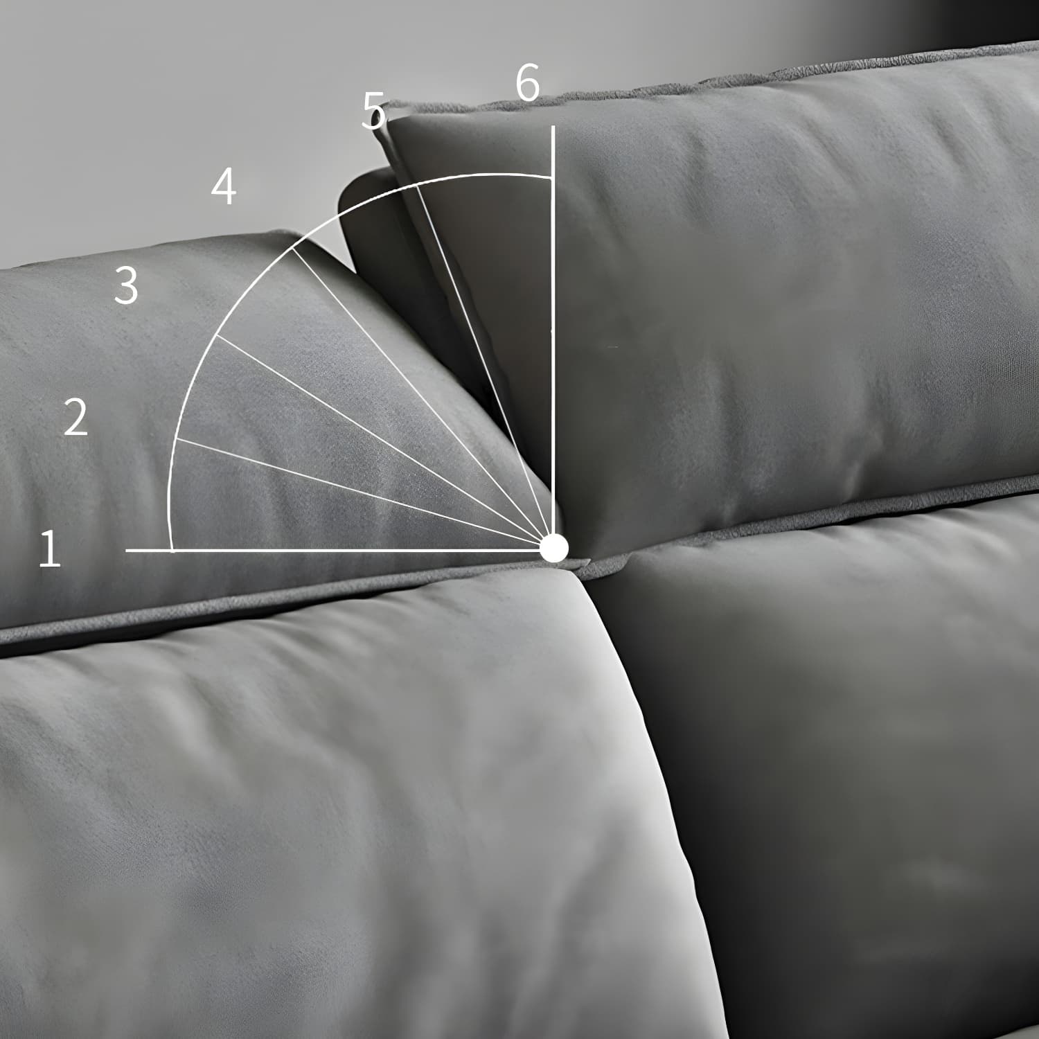 Tech Flannel Upholstered Modular Sectional Sofa in Assorted Colors - image 11