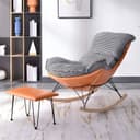 Upholstery Color Orange Houndstooth