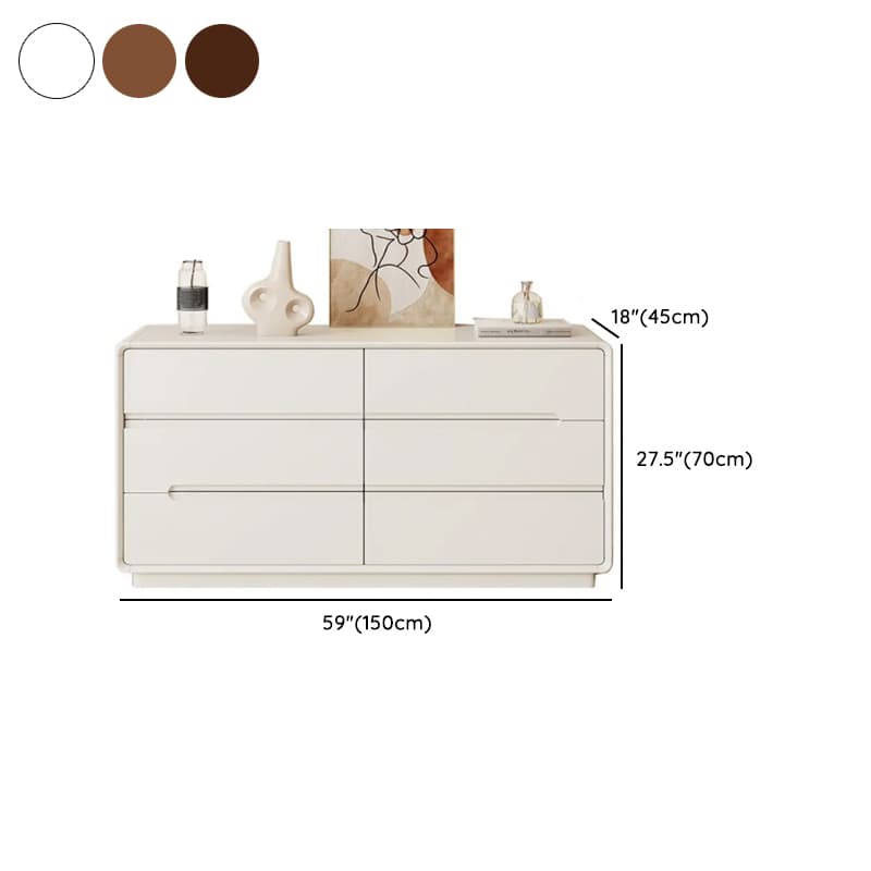 Simplistic Bleached Wood Lingerie Chest/Double Dresser/Bachelor Chest with 5/4/6 Drawers in Vertical/Horizontal Orientation - image 23