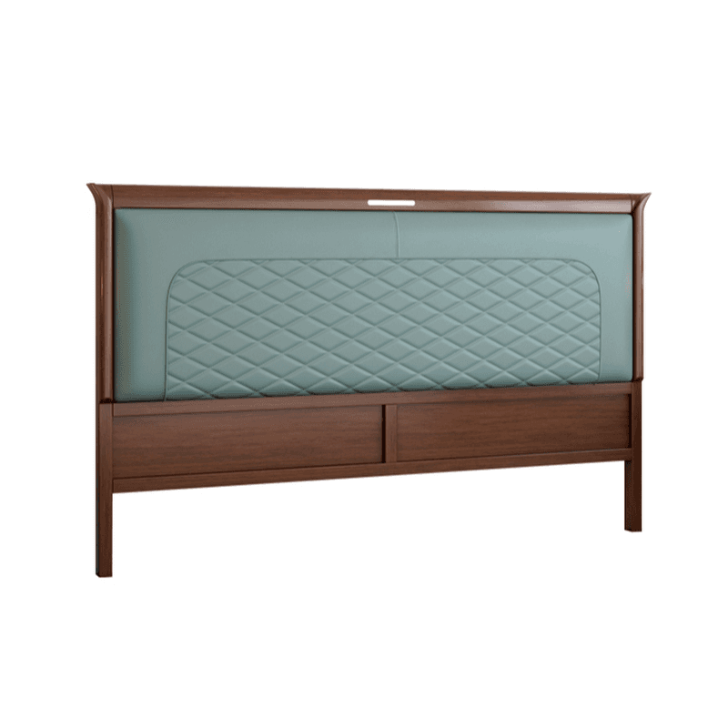 Modish No Distressing Rubberwood Panel Headboard with Rectangle Shape for King/Full/Queen Bed, Featuring Sponge Upholstery Fill and Standard Height - image 10