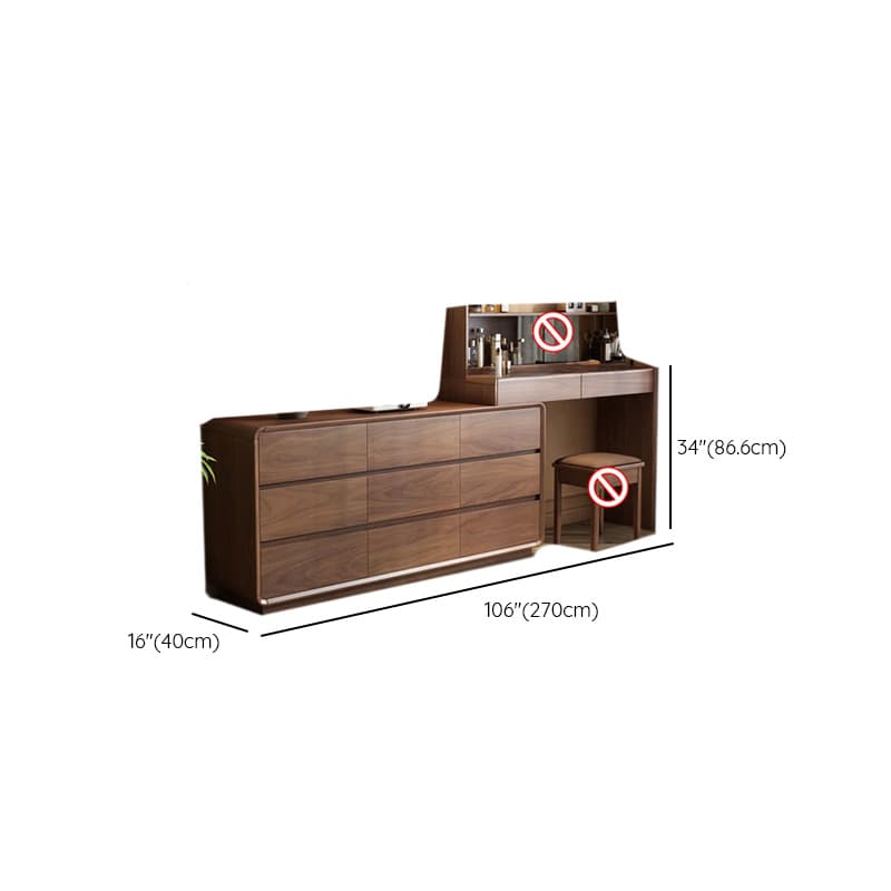 Multi-Purpose Vanity Set/Makeup Vanity with Scalable Telescopic and Push-Pull 2-in-1 Feature - image 11
