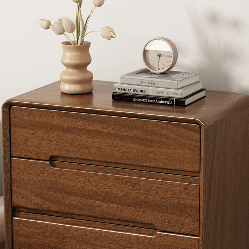Trendy Walnut Wood Lingerie Chest/Bachelor Chest with 5/4/3 Drawers in Vertical/Horizontal Orientation - image 11