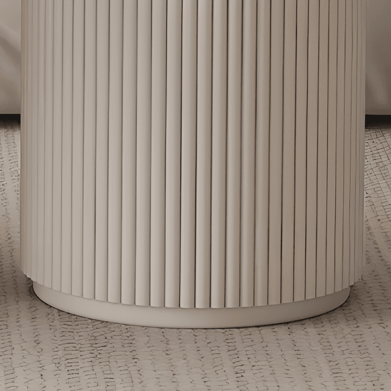 Circular-shaped Ivory Board Game Coffee Table for Home - image 8