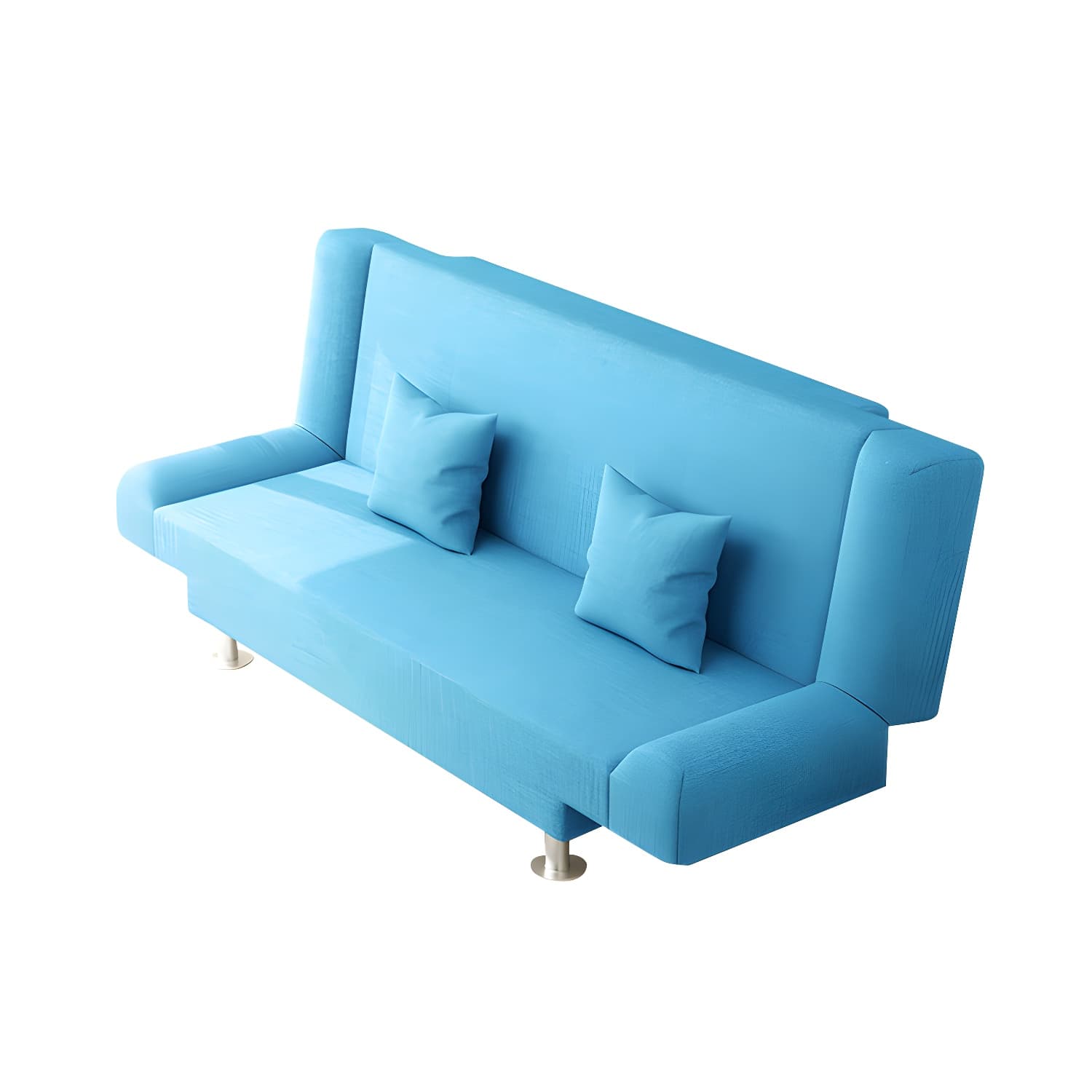 29.53"H Linen Armless Convertible Sleeper Sofa Bed for Living Room - image 16