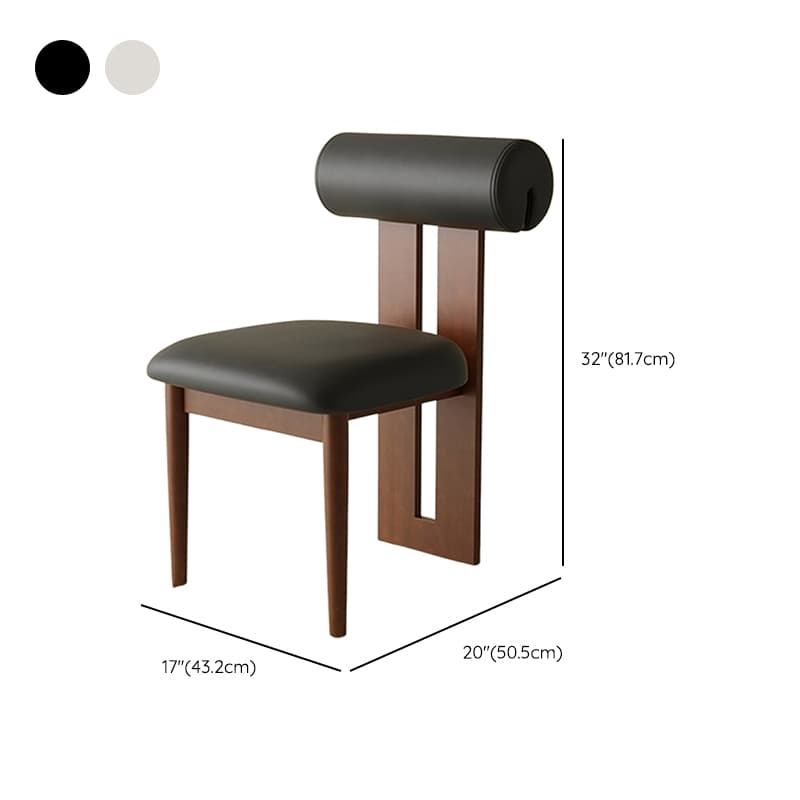 Casual Ash Side Chair with Slatted Back and Upholstered Seat - image 22