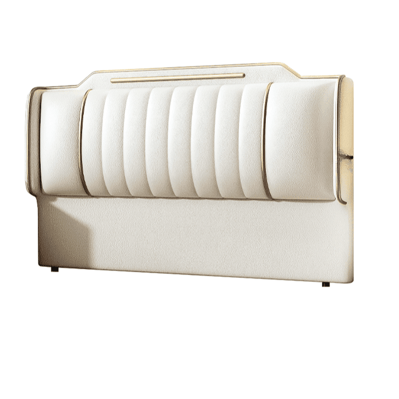 Simplistic Style Panel Headboard in Natural Wood with No Distressing, Rectangular Shape for Queen/Full/Twin XL Bed, Featuring Sponge Upholstery and Standard Height - image 16