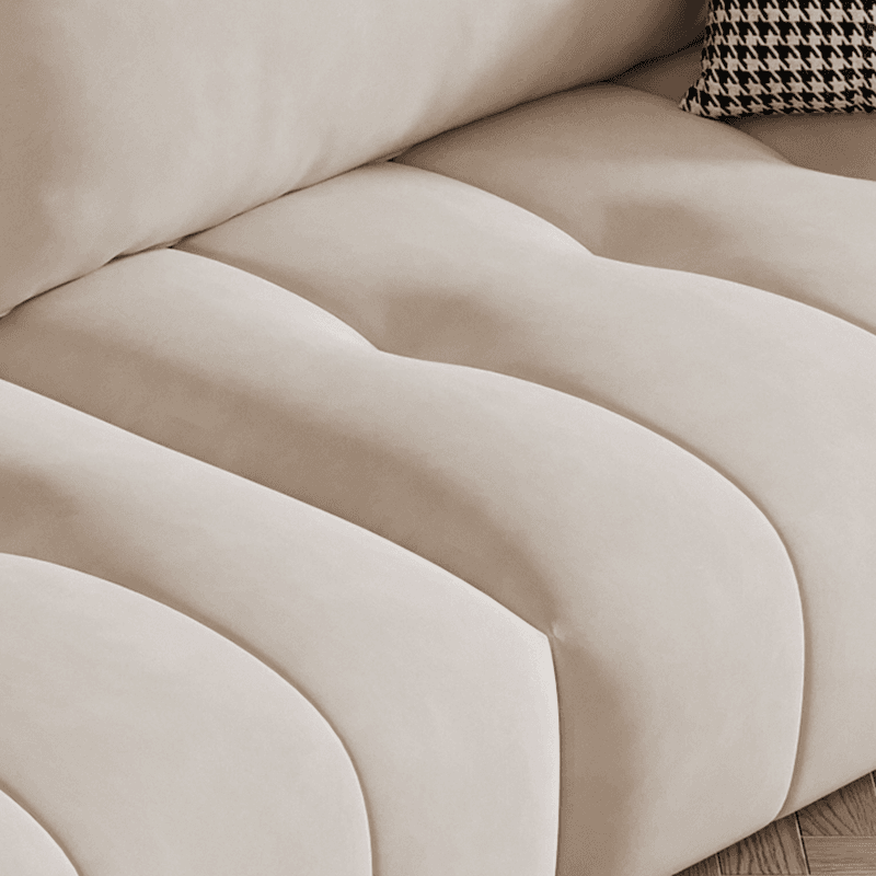 White Flannel Standard Sofa/Loveseat with Armrest - image 7