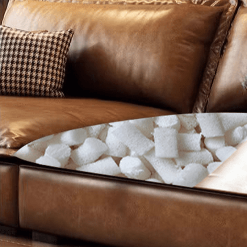 Simplistic Solid Color Tear Resistant Light Brown Standard Sofa for 4/for 3/for 2 - image 7