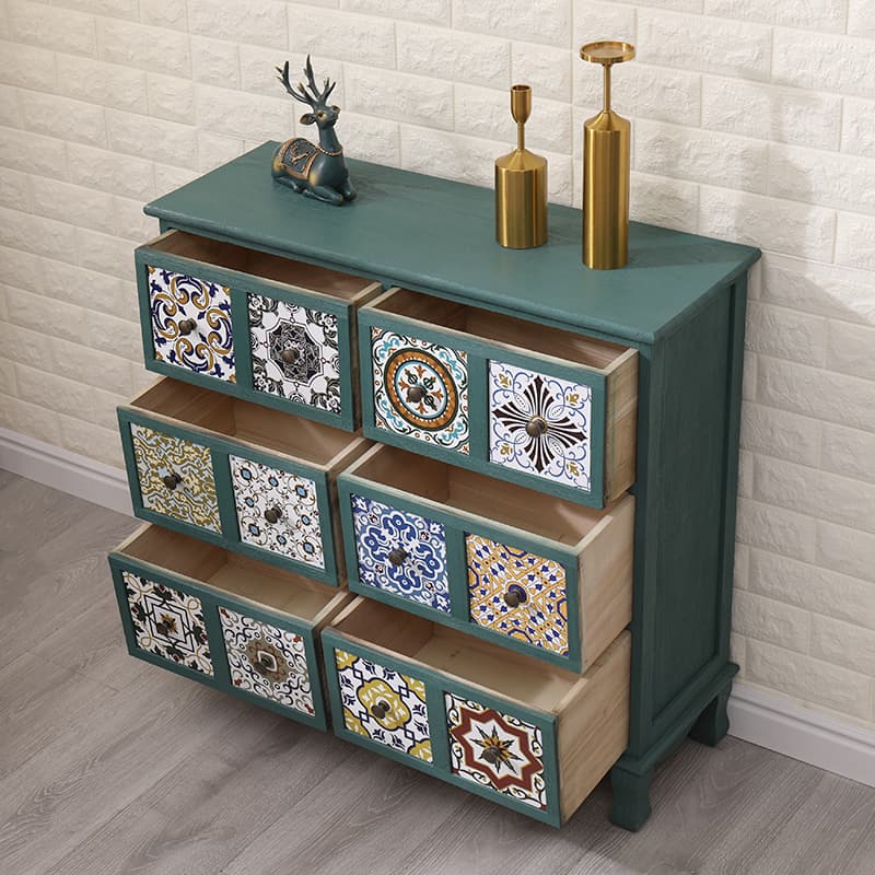 Shaker Style Independent Accent Chest with Weathered Wood - image 7
