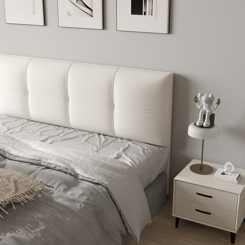 Simplistic Free-standing Standard King(76"W x 80"L)/Queen(60"W x 80"L)/Full(54"W x 75"L) Panel No Distressing With Legs in Wood and Sponge - image 8