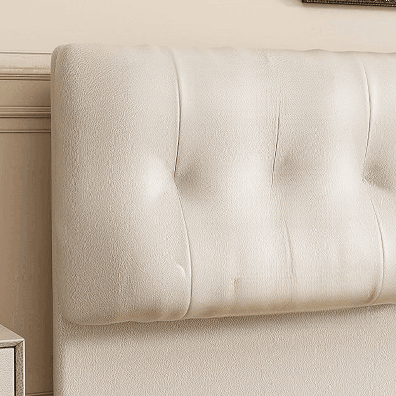 Simple No Distressing Queen(60"W x 80"L)/Full(54"W x 75"L)/Twin XL(38"W x 80"L) Standard（36-55“） Rectangular Decorative-stitched Panel Headboard with Cotton Filling - image 9