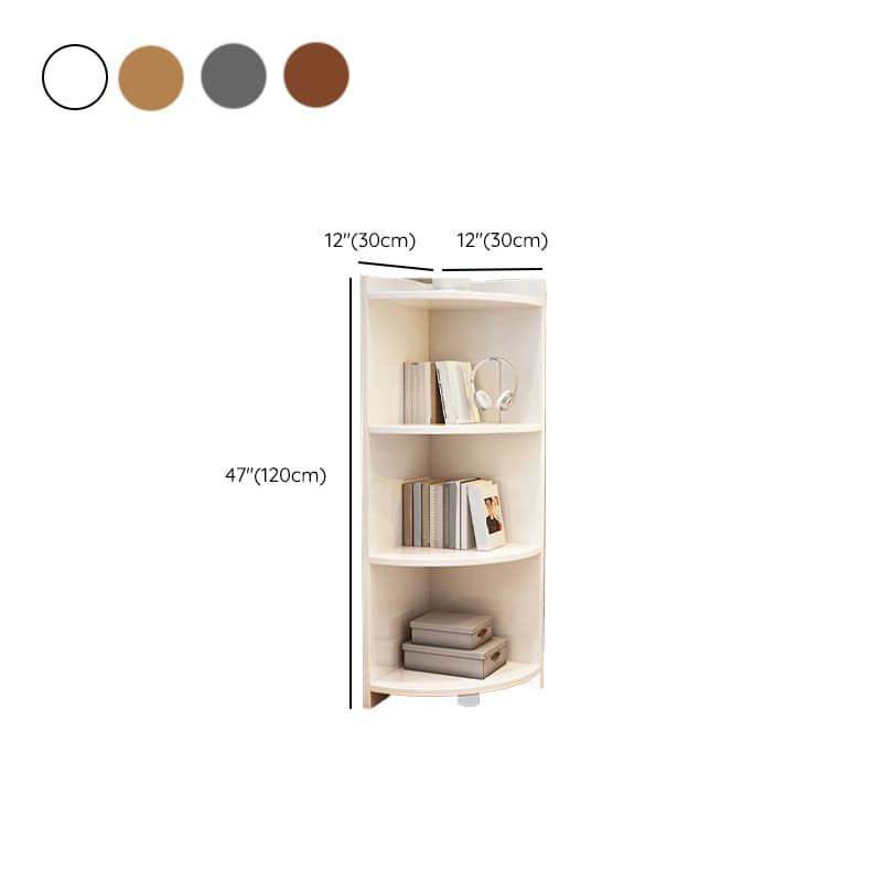 Casual Accent Chest Rubberwood White/Auburn/Gray Corner with 6 Exterior Shelves/4 Exterior Shelves/5 Exterior Shelves - image 18