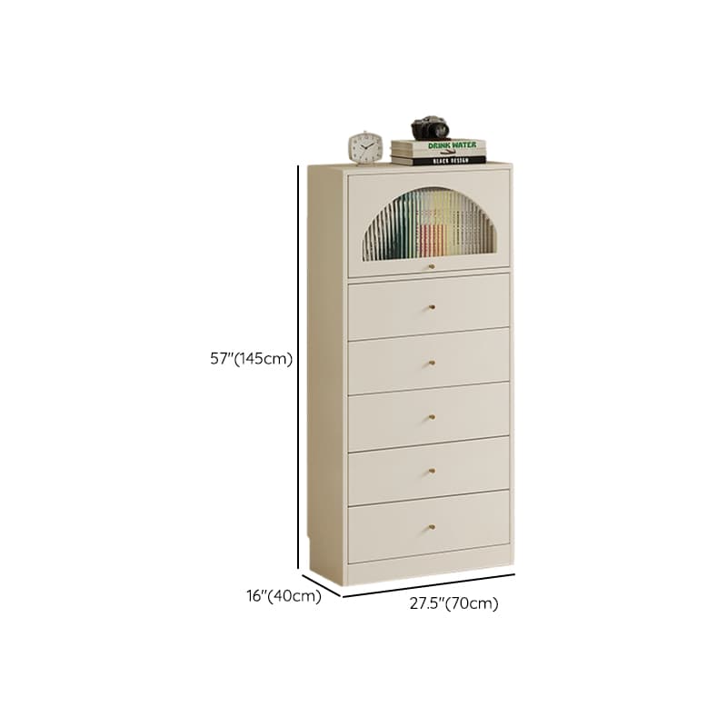 Chalk Casual Composite Wood Combo Dresser for Parlor with 6/3/5 Drawers and Hutch in Vertical Orientation - image 20