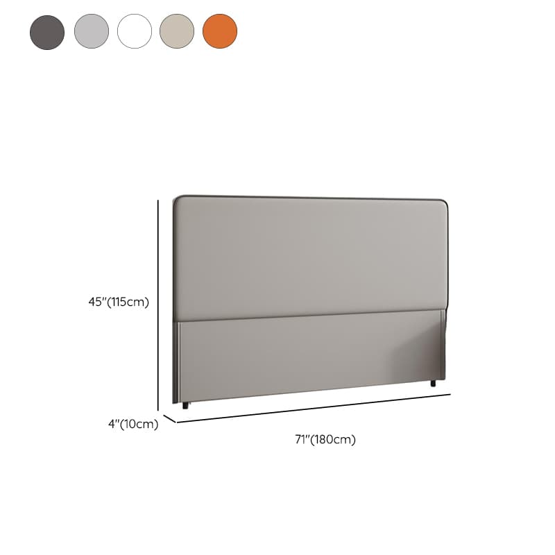 Modish Style Panel Headboard with No Distressing in Timber, Rectangle Shape for King/Queen/Full Bed, Featuring Sponge Upholstery Fill and Standard Height - image 12
