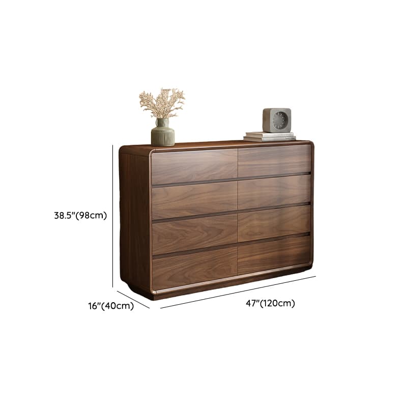 Cocoa Casual Rubberwood Double Dresser/Lingerie Chest with 6/9/5 Drawers Horizontal/Vertical - image 25