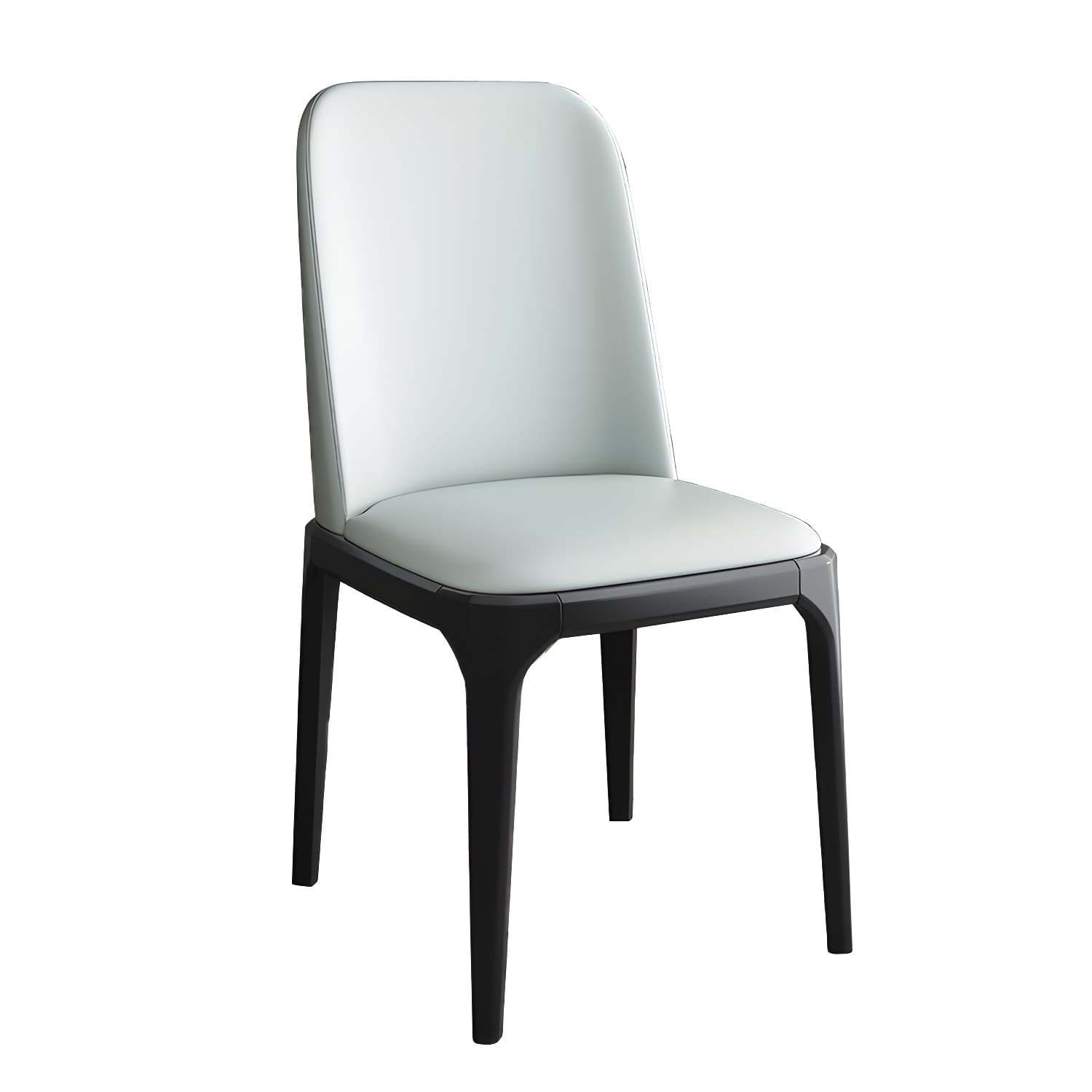 Modern Style Parsons Chairs Faux Leather Dining Chair for Dining Room - image 24