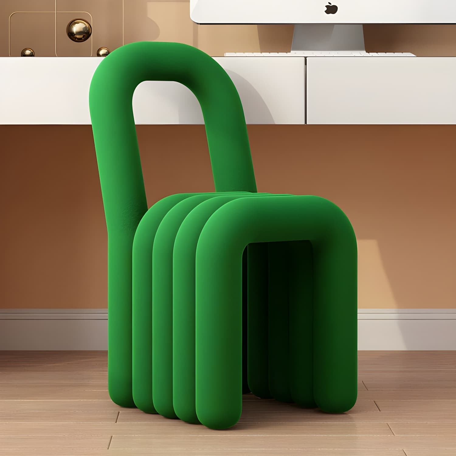 Modern Style Upholstered Armless Dining Chairs for Dining Room - image 17