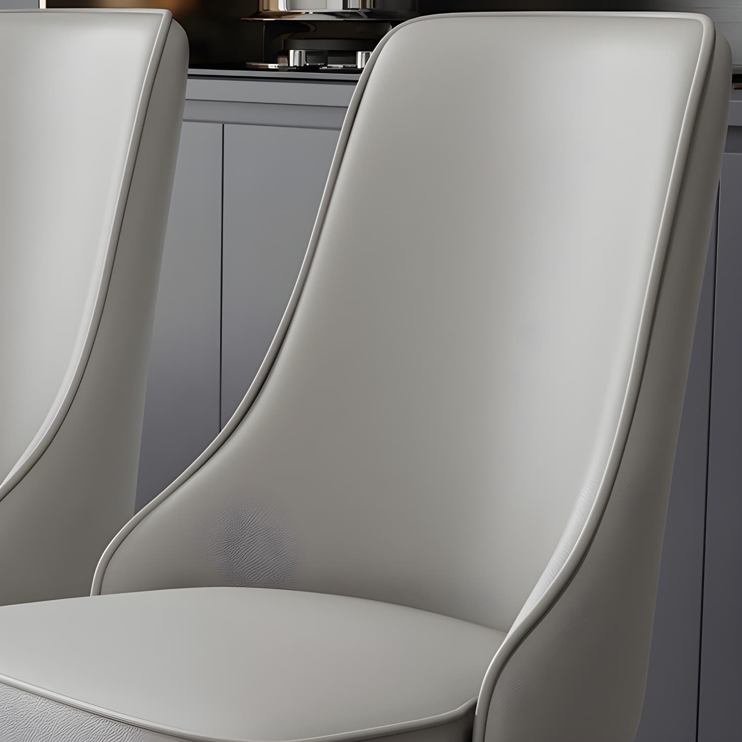 Fabric Dining Chair Modern Parsons Armless Chair for Dining Room - image 15