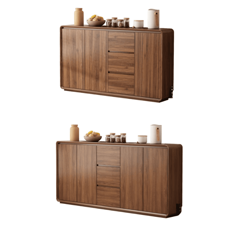 Casual Cocoa Standard/Narrow Sideboard with 3 Drawers/3 Shelves/2 Doors/3 Doors - image 12