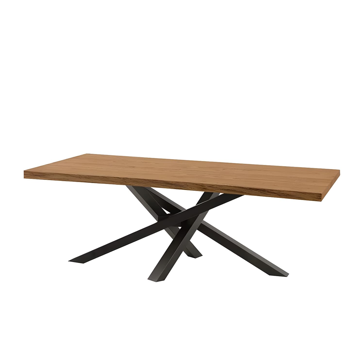 Solid Wood Dining Table Luxury Wood Color Dining Room Table for Kitchen - image 5