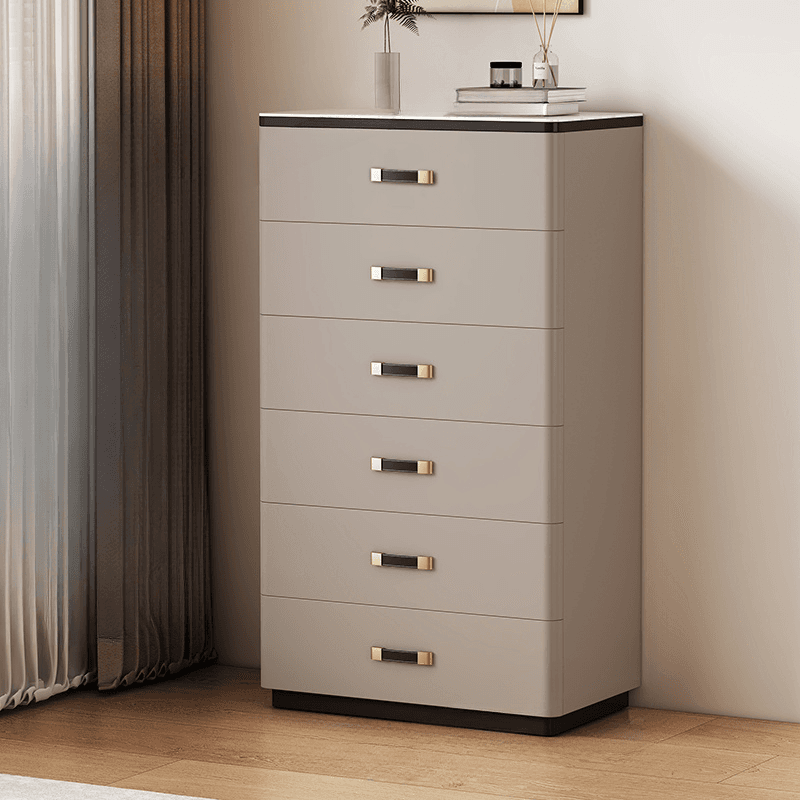 Simplistic Raw Wood Bachelor Chest/Lingerie Chest Vertical Design
