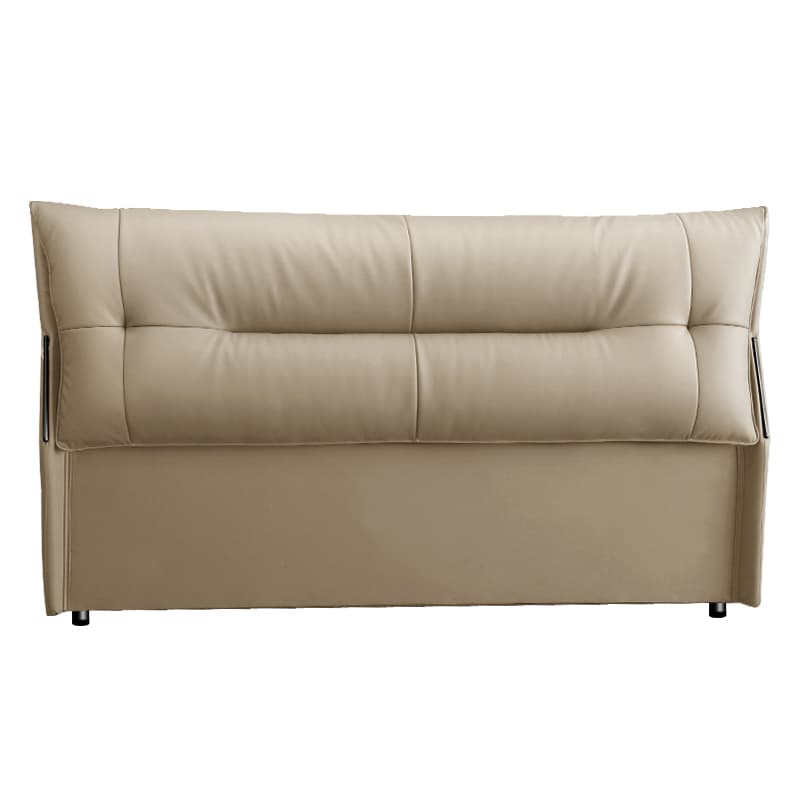 Simplistic Style Panel Headboard with No Distressing, Piled Tufted Rectangular Shape for King/Queen/Full Bed, Cotton Upholstery Fill, Standard Height - image 8