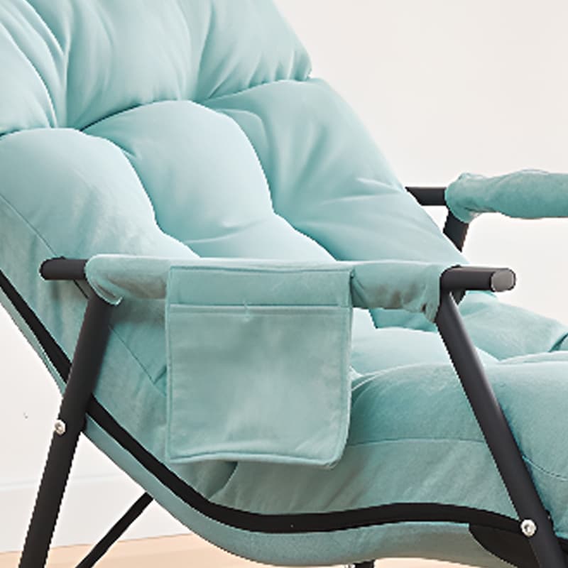 Lavish Alloy Rocking Armchair with Upholstered Rear - image 15