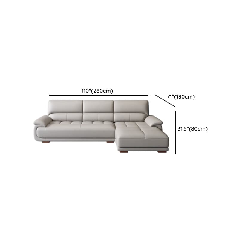 Straight/L-Shape Leather Sofa/Sofa Recliner with Horizontal/Right Hand Facing Orientation - image 18