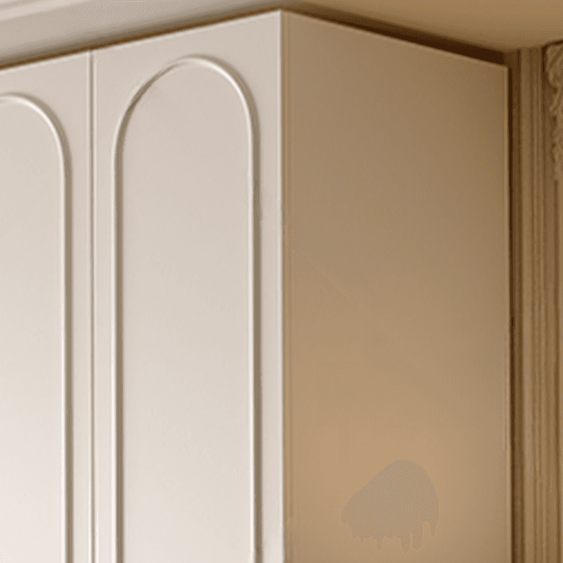 Chalk Modern Wooden Standalone Almirah with 3-Drawer/6-Drawer, Soft Close Door, and Interior Shelves - image 4