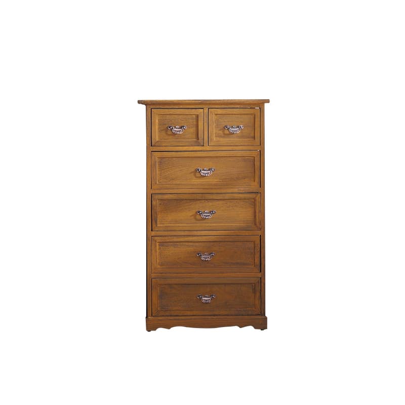 Minimalist Rectangle Brown/White Wood Top Accent Chest with Soft Close Drawer Living Room - image 8