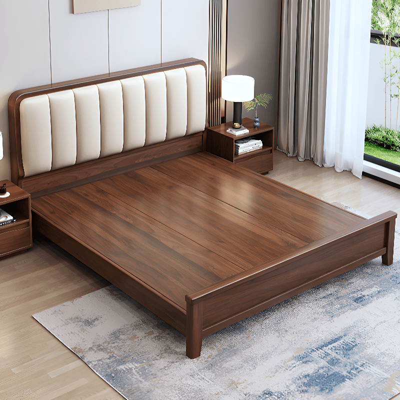 Solid Color Storage Included with 2 Storage Boxes and Natural Wood for Living Room - image 5