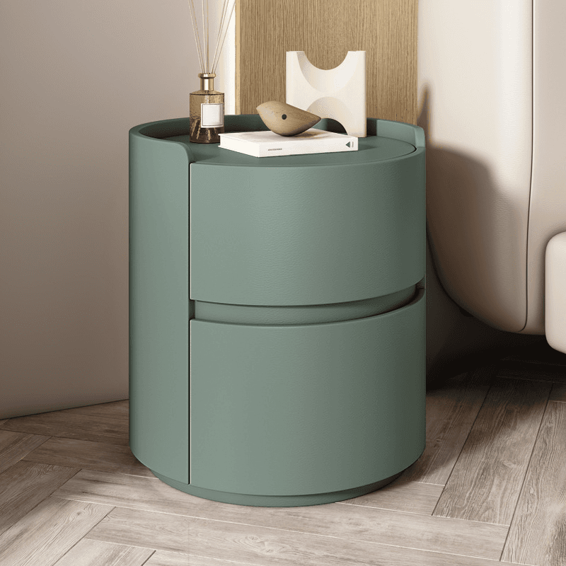 Simple 2 Tiers Nightstand With Drawer Organization, 2 Drawers